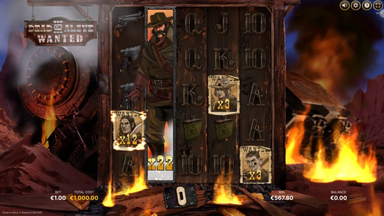 Dead or Alive 3 Wanted yüksek potansiyelli bonus kurulumu